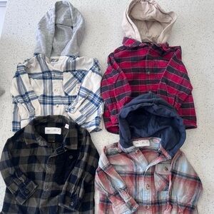 Zara Toddler Boys Flannel BUNDLE